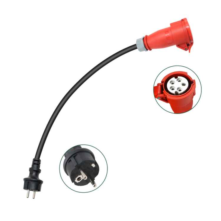 CEE zu Schuko, Schuko zu CEE Adapter, für TYP 2 Ladegeräte